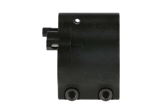 The Superlative Arms adjustable gas block .750 clamp on style is compatible with AR15 and AR10 rifles